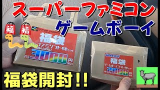 【スーパーファミコン】初売りレトロゲーム福袋を開封！！【ゲームボーイ】