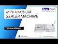 Portable Mini Vacuum Sealer | Food Packaging Machine  CONTACT- +91 9109108483