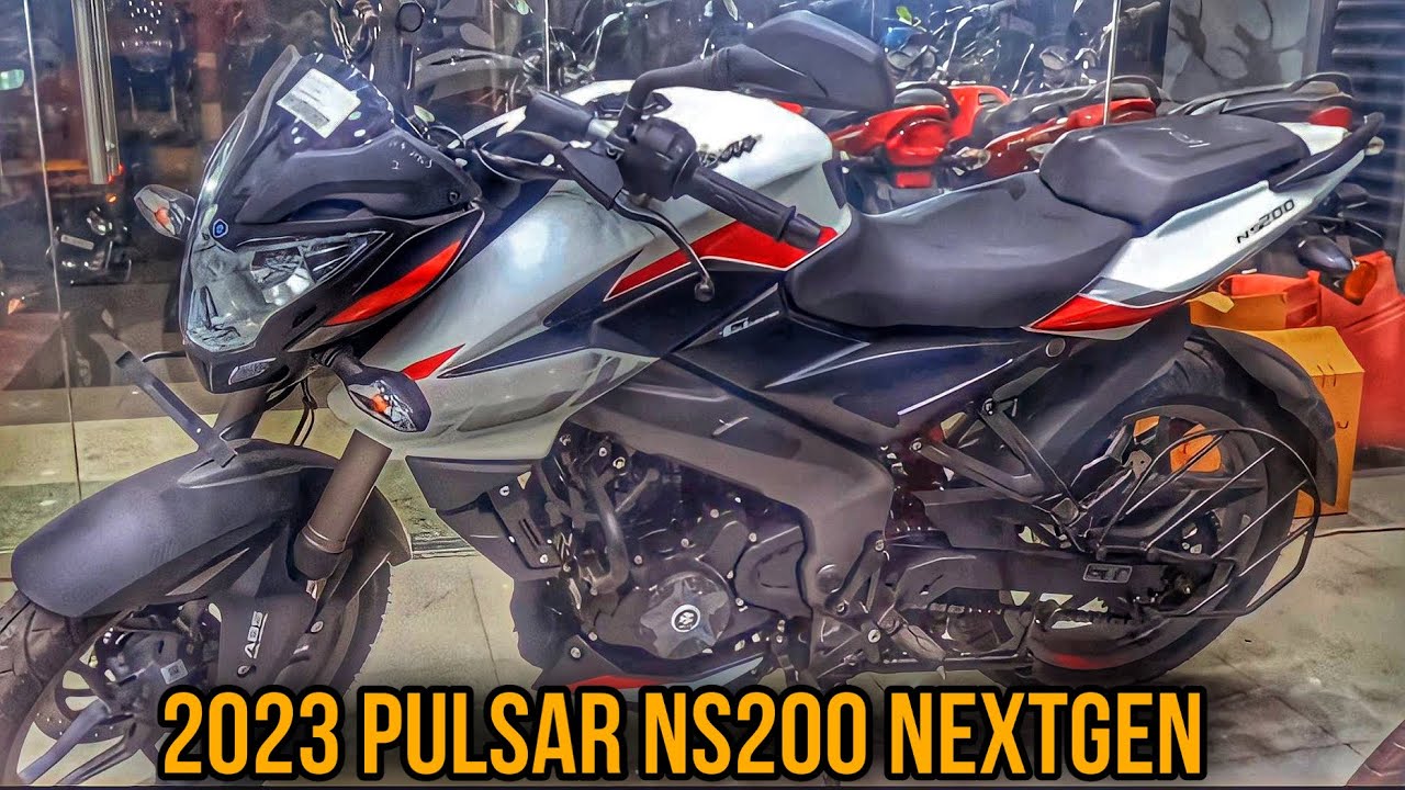 2023 Pulsar NS200 NEW Model White Black Quick Walkaround | Review New ...