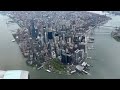 downtown manhattan overlook 360 degrees new york 4k