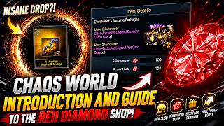 I GOT A +9 ANCIENT?!😱 Chaos World Introduction and Guide to the Red Diamond Shop🔥