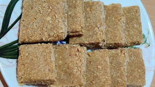 Crushed Peanut Chikki | పిండిచేసిన శనగ చిక్కి