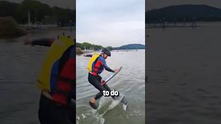Waterboarding is harder than it looks