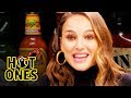 Natalie Portman Pirouettes in Pain While Eating Spicy Wings | Hot Ones Natalie Portman Pirouettes in Pain While Eating Spicy Wings | Hot Ones