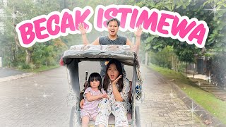 PERTAMA KALI YUKA-CHAN NAIK BECAK! | a day in our life