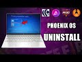 How To Uninstall Phoenix Os Permanently Dark Matter  On Windows 7,10 | Rog | Phoenix Os | Abstergo