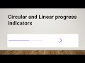 Progress Indicators, Progress Bars | Android studio - Kotlin