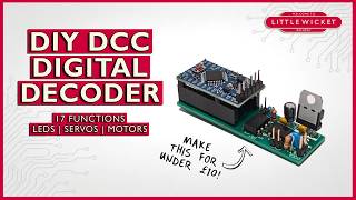 How to Make a DCC Decoder | Control LEDs, Servos & Motors