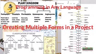 Creating Multiple Forms in a Project