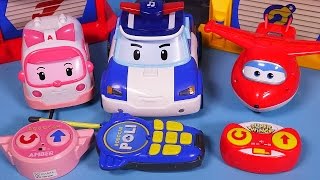 Robocar Poli Super wings RC car toys - 로보카폴리 슈퍼윙스 무선조종 장난감
