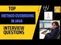 Method Overriding in Java | Tricky Interview Question
