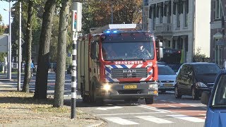 Brandweer Noord Holland Noord Rijopleiding met spoed door Alkmaar