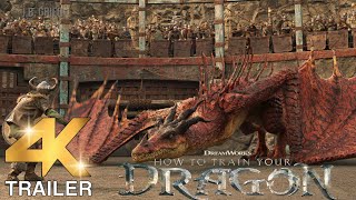 Como Treinar seu Dragão (TRAILER 4K) #traileroficial, #cinema, #lançamento, #fantasia