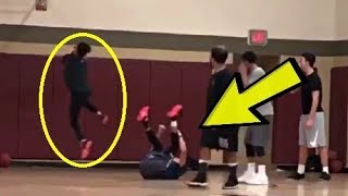 Girl Breaks Guys Ankles? | Funny Basketball Videos (HD)