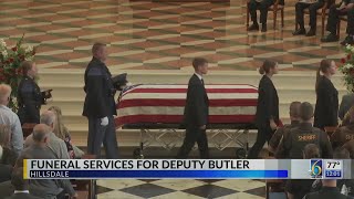 Funeral services for Deputy Butler
