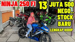 OBRAL SPORT STOCK BARU NINJA 250 FI 13 JUTA 500 NEGO LENGKAP HIDUP ADA?#viralvideo #trending #fyp#fy