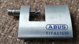 ABUS Titalium 98TI/70 BYPASSED.