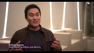 Andrew Rapsey, Chief Marketing Officer, acre security