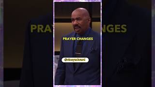 "The Power of Prayer: Steve Harvey's Inspiring Message" #youtubeshorts #jesus
