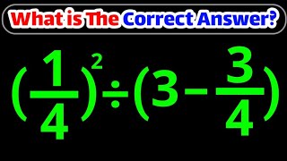 Only 1 in 10 People Can Solve This Math Question!