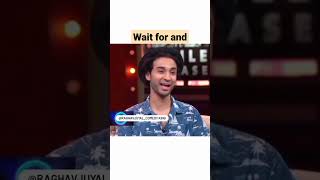 Raghav comedy video | Raghav juyal comedy jokes on Remo | Raghav juyal comedy with shakti #shorts