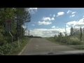 driving japan 1080p biei hokkaido prefectural road route 580（from pref route70）2012 09 02