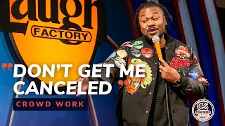 Don't Get Me Canceled - Comedian Clayton Thomas - Chocolate Sundaes Standup Comedy