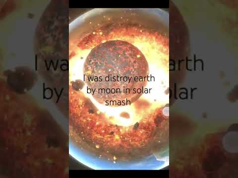 I can't play solar smash anymore monster moon fall on earth #viral #trending #earth #shorts #trend