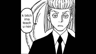 Tserriednich and Theta Hunter x Hunter Manga