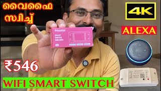 വെറും 546 രൂപക്ക് വൈഫൈ സ്മാർട്ട്‌ സ്വിച്ച്  | WIFI SMART SWITCH | ALEXA | HOME AUTOMATION | HomeMate