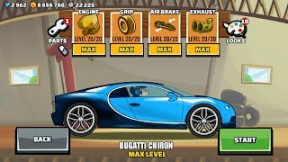 Hill Climb Racing 2 New Bugatti Chiron 2018 (Create Car) GamePlay
