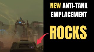 NEW ANTI-TANK EMPLACEMENT GAMEPLAY | HELLDIVERS 2