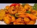 🇸🇷 surinaamse garnalen in pittige masala kerrie recept surinamese large shrimp in spicy curry