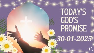 Today's God's Promise 30-01-2025  #jesus #love #january #viral #yearend #shorts #loveofchrist #2025