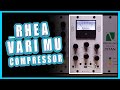 Wes Audio _RHEA ｜Digtially controlled Vari-Mu Compressor｜Test & Review