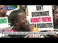 Advocates Seek Proper Implementation Of Disability Rights Law