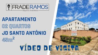 [vídeo de visita] Apartamento/Kitnet 02 quartos no Jardim Santo Antônio, Goiânia-GO