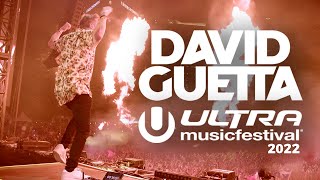David Guetta Live  Ultra Music Festival Miami 2022