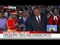 william ruto takes instruments of power from uhuru kenyatta