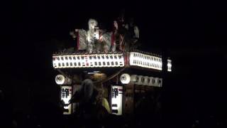 2016年服織田神社祭典　2丁目宮出発