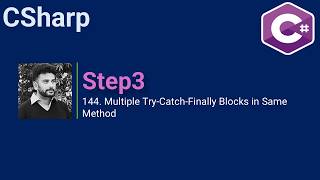 144. Multiple Try-Catch-Finally Blocks in Same Method