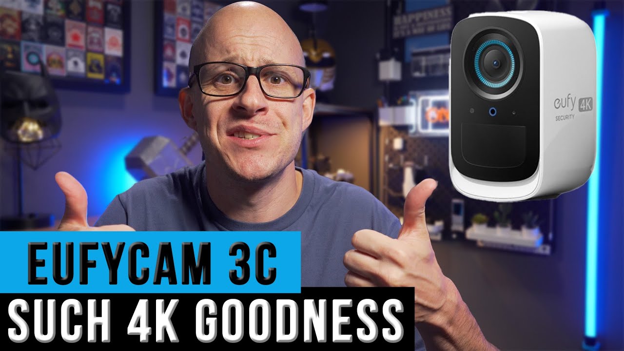 Reviewing The Eufycam 3c 4k Security Camera Youtube