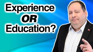 Experience vs Education - Which Actually Wins?
