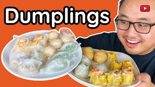 Let's Talk DUMPLINGS | MukBang