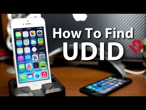 How To Find Your UDID On Your iPhone iPod Touch & iPad How To Find Your UDID On Your iPhone iPod Touch & iPad