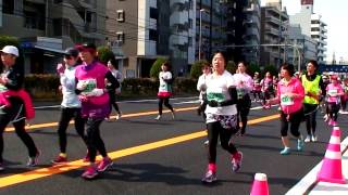 名古屋ウィメンズマラソン2014　10km地点通過ランナー2（10時17分～10時52分）