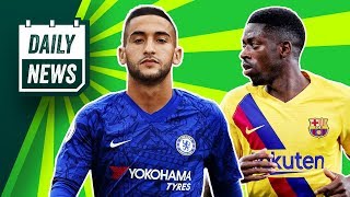 Chelsea agree to SIGN Ziyech + Barça's new striker! ► Daily News