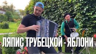 ПАРНИ ДАЛИ ЖАРУ НА ГАРМОНИ И КАХОНЕ! 🔥🔥🔥  ЛЯПИС ТРУБЕЦКОЙ - ЯБЛОНИ