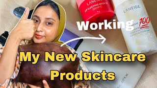 ഞാൻ പുതിയ കുറച്ചു അടിപൊളി products Try ചെയ്തു🙄🧴|| Skincare therapy✨