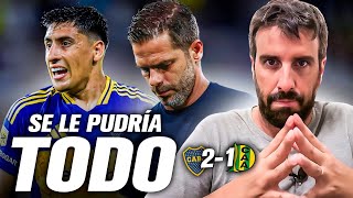 AZZARO REACCIÓN: DE MILAGRO, BOCA LE GANÓ A ALDOSIVI 2-1 EN LA BOMBONERA